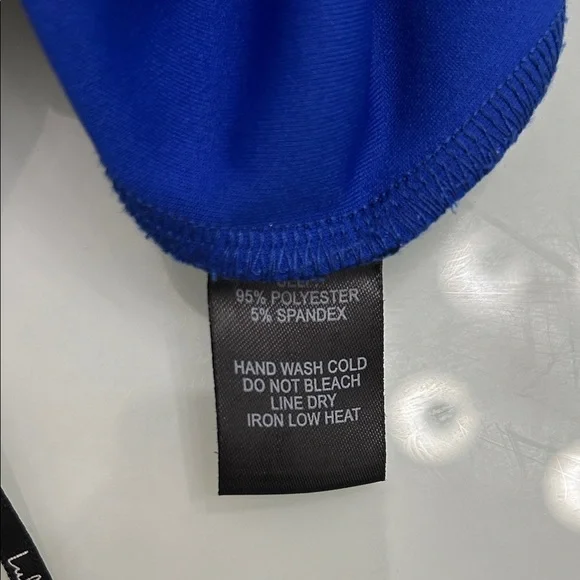 Lulu's Royal Blue Long Strapless Dress - Picture 7 of 8